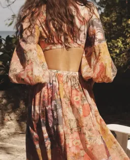 Zimmermann Pattie Patchwork Long Dress Size 1/10  for rent on The Volte - image 2