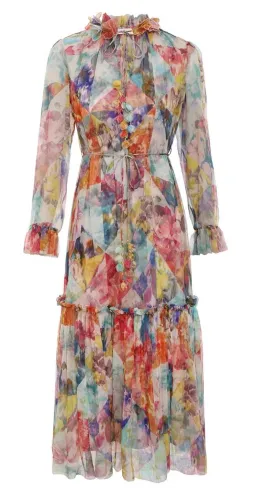 Zimmermann High Tide Tubular Silk Midi Size 1/10  for rent on The Volte - image 2