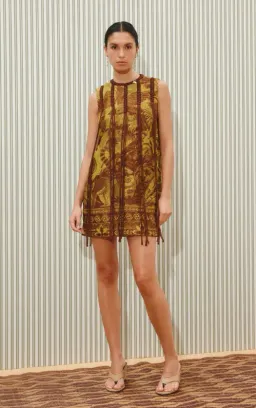 Alemais charley mini dress Size 12 for rent on The Volte - image 1