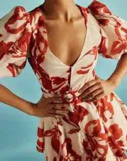 Pilgrim Thali Puff Sleeve Mini Dress for rent on The Volte - image 1