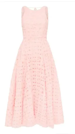 Aje Quintette Backless Midi Dress in Soft Pink Size 16 for rent on The Volte - image 6