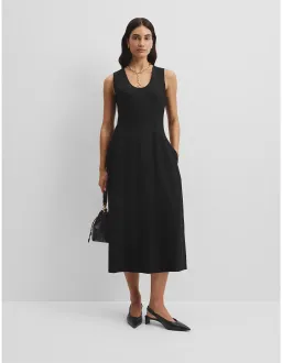 Country Road Corset Detail Dress Black Size 10 for rent on The Volte - image 1