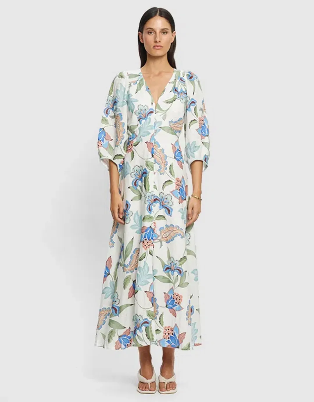 Kivari Azure Maxi Dress 16 for rent on The Volte - main image