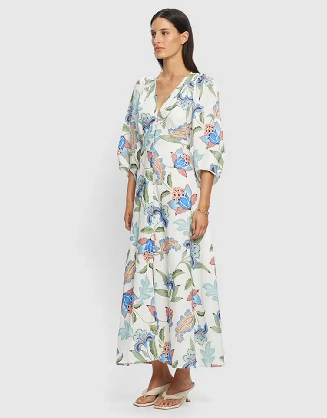 Kivari Azure Maxi Dress 16 for rent on The Volte - main image