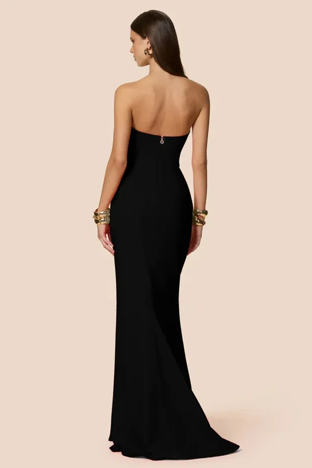 Nookie Aaliyah Strapless Gown for rent on The Volte - main image