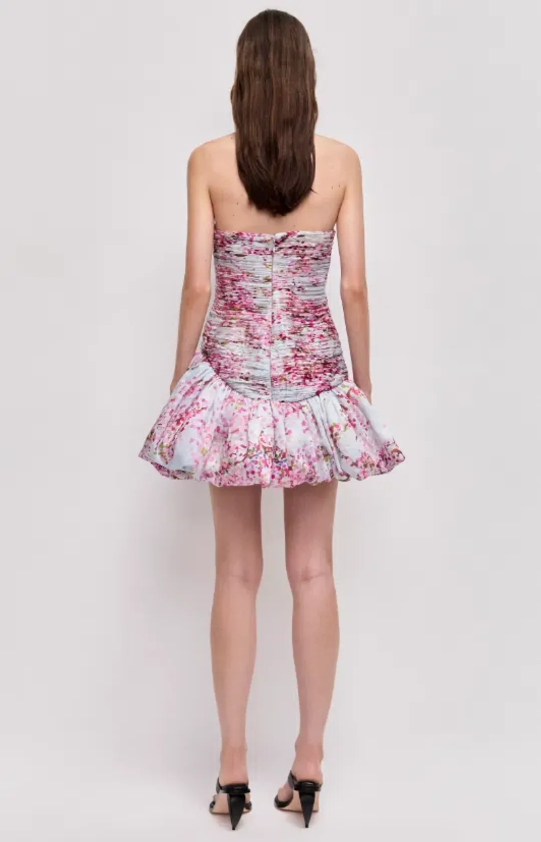 AJE Ambrose Mini Dress Cherry Blossom Size 10 for rent on The Volte - main image