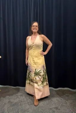 SHEIKE SEASCAPE MAXI DRESS SIZE 10 for rent on The Volte - image 1