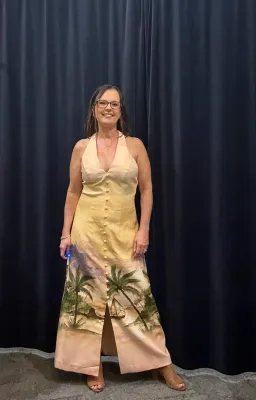 SHEIKE SEASCAPE MAXI DRESS SIZE 10 for rent on The Volte - image 5