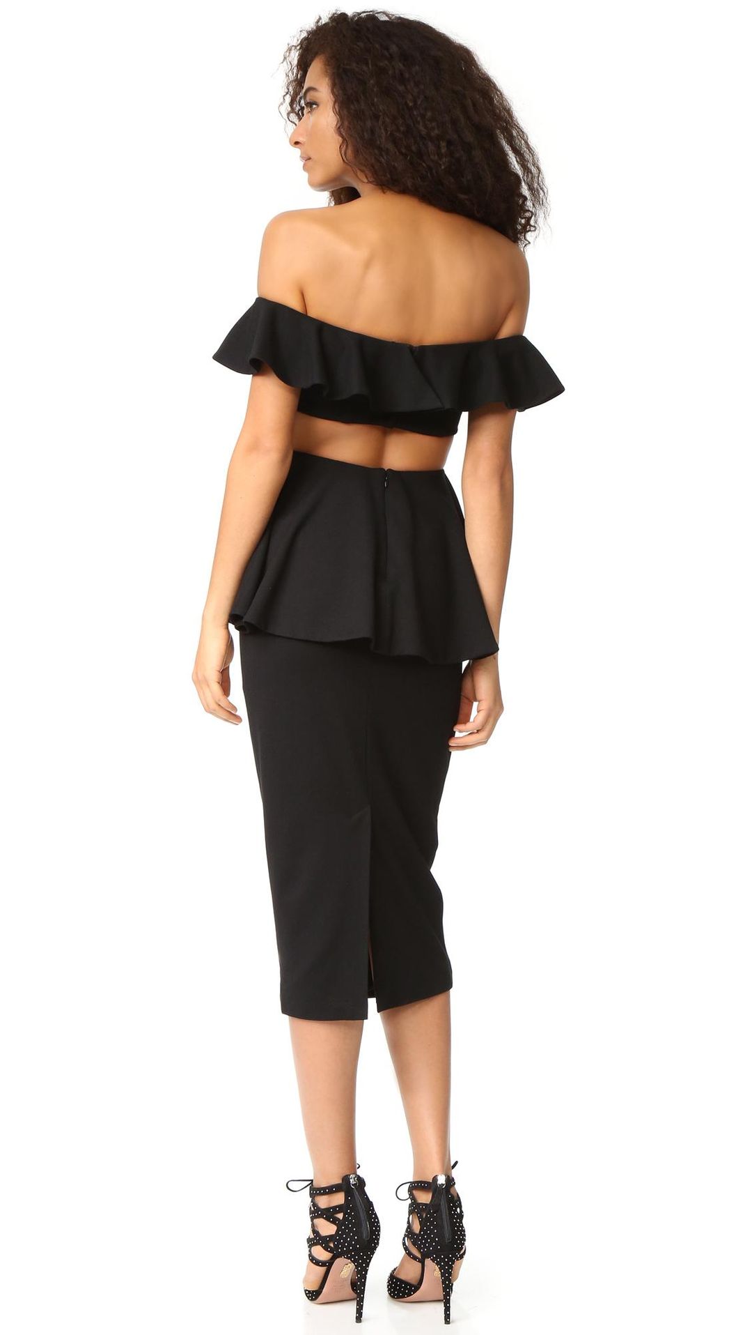 Fame and Partners Firefly Dress Black Size 6 for rent on The Volte - main image