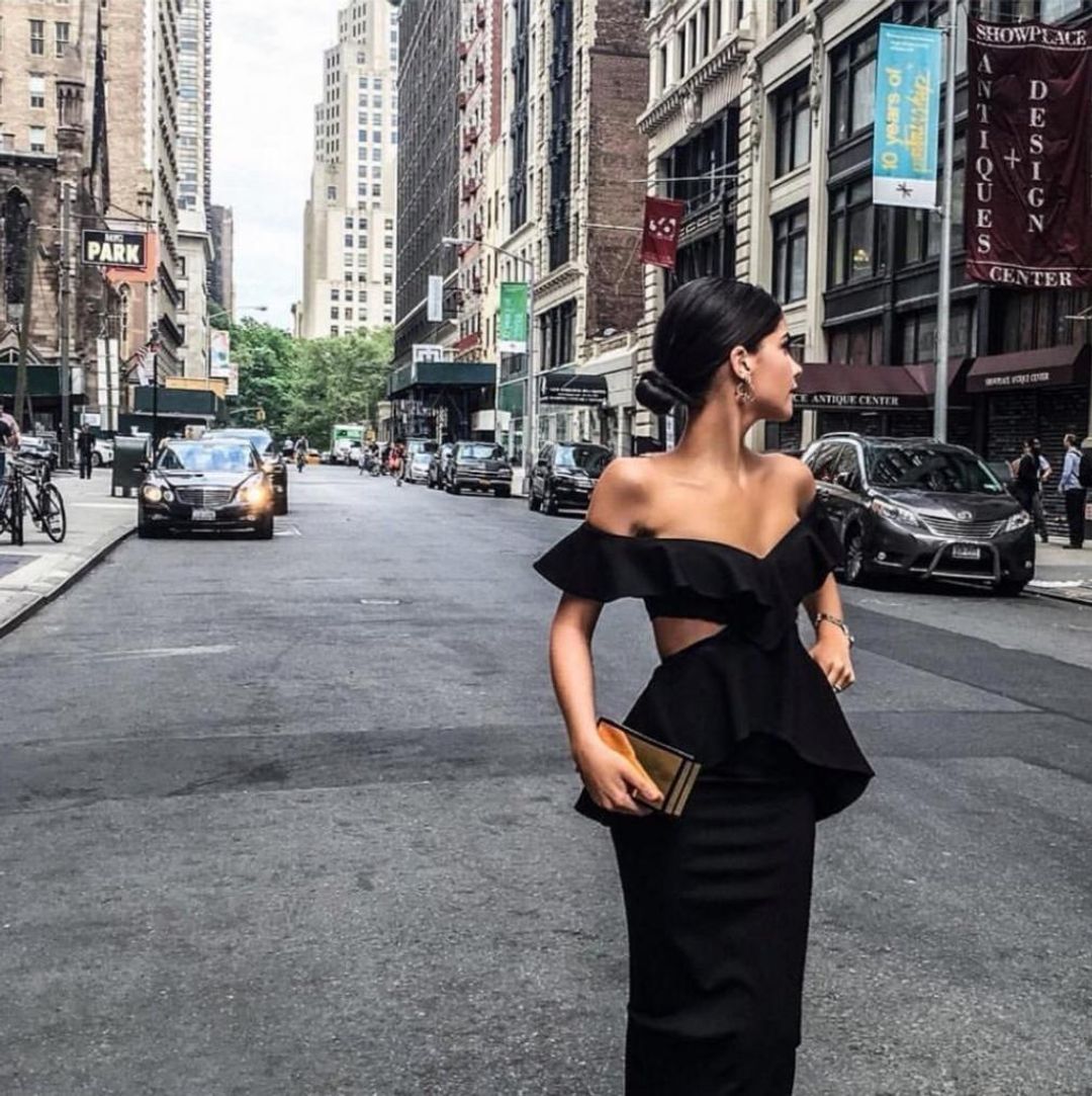 Fame and Partners Firefly Dress Black Size 6 for rent on The Volte - main image