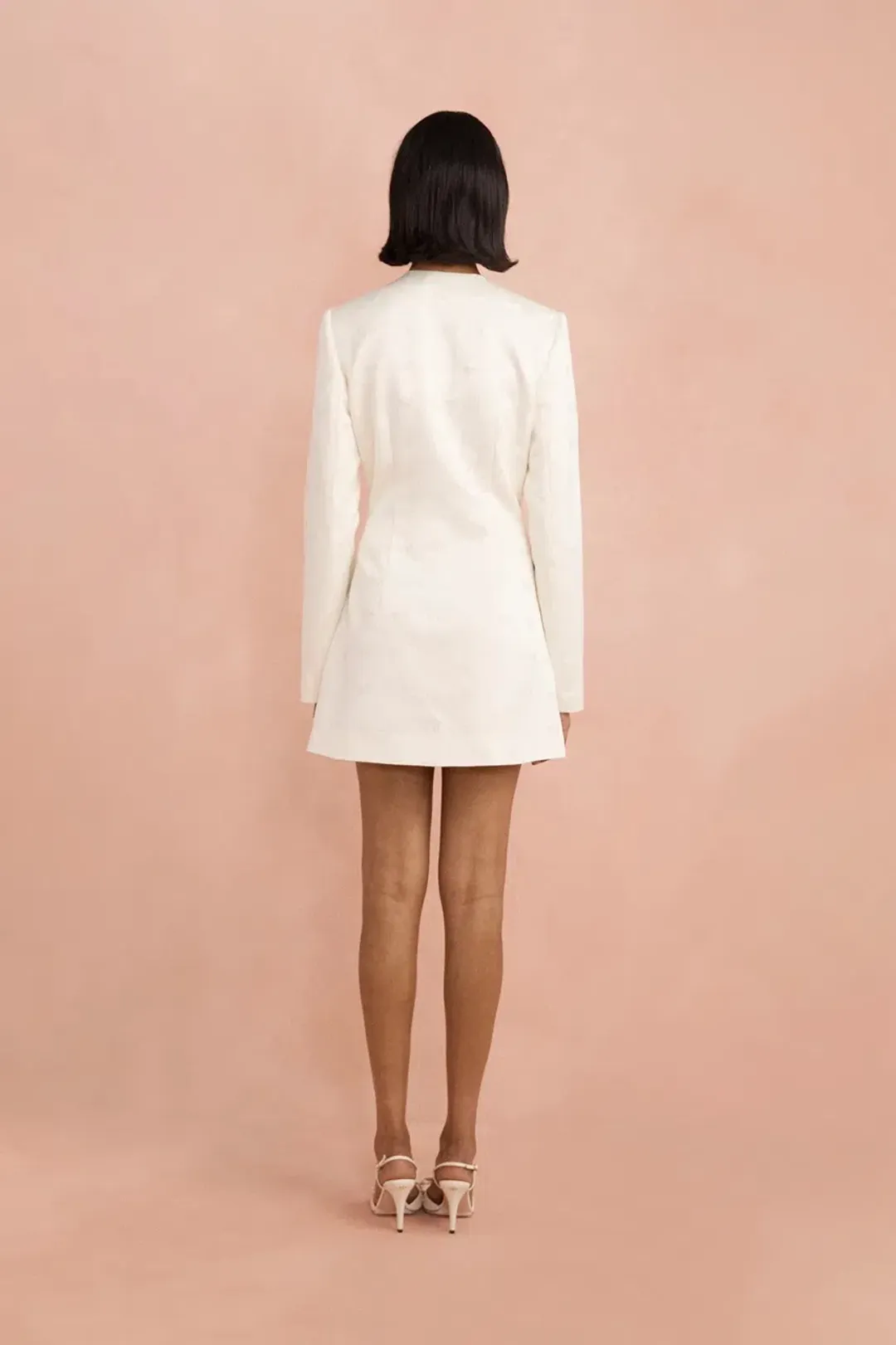 Lovaan Ruby Mini Dress Ivory Size 12 for rent on The Volte - main image