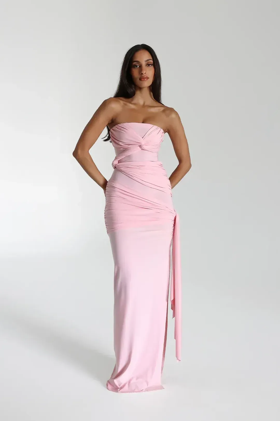 Natalie rolt Miranda gown Size 1 for rent on The Volte - main image