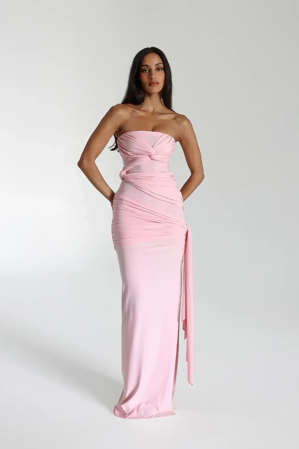 Natalie rolt Miranda gown Size 1 for rent on The Volte - main image