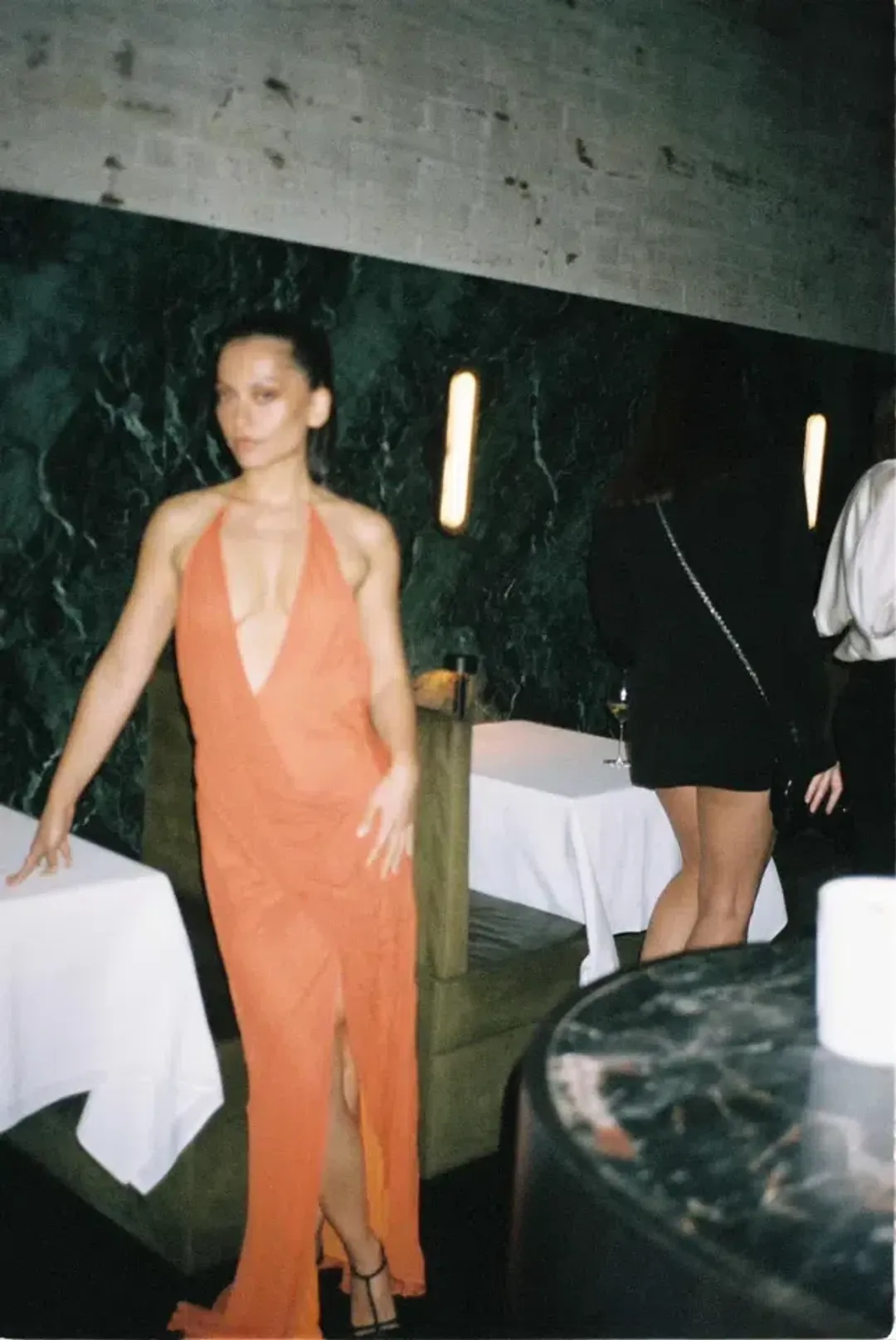 SABRINA DRAPE MAXI DRESS for rent on The Volte - main image