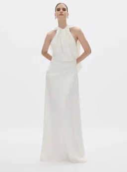 Rachel Gilbert Hallie Gown in White AU 6 for rent on The Volte - image 1