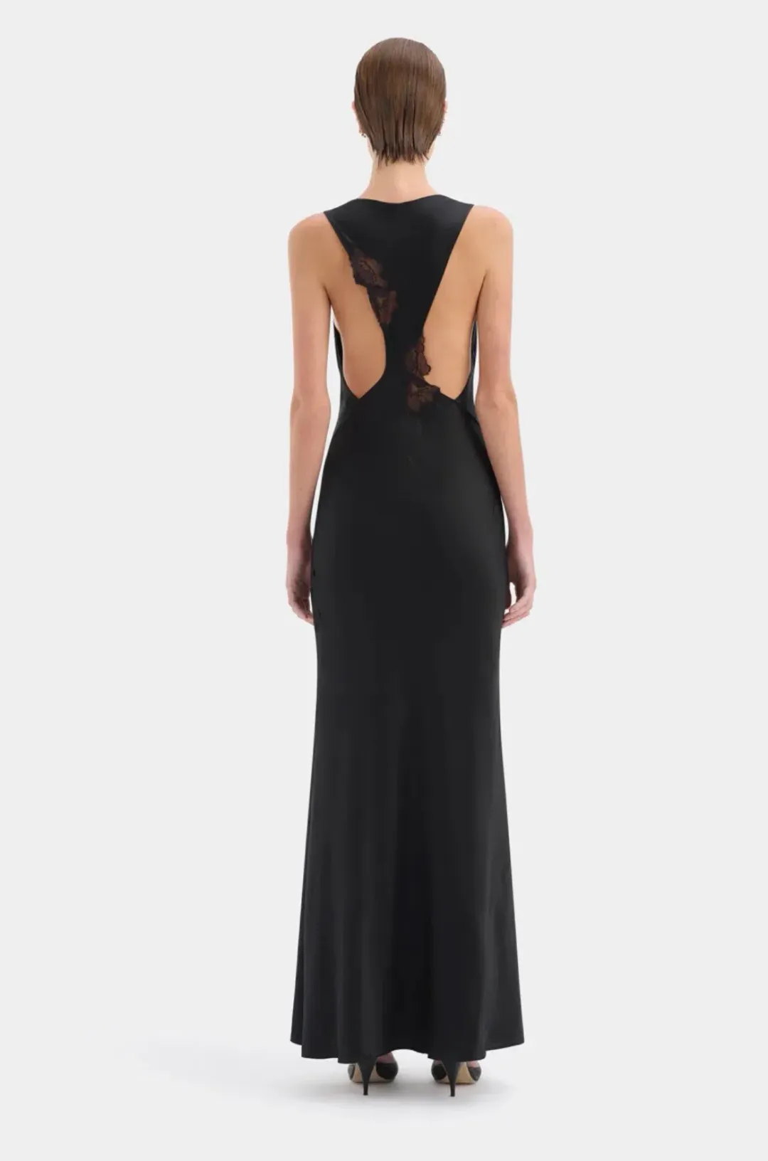 Sir the Label Montparnasse Gown - Black - s1 for rent on The Volte - main image