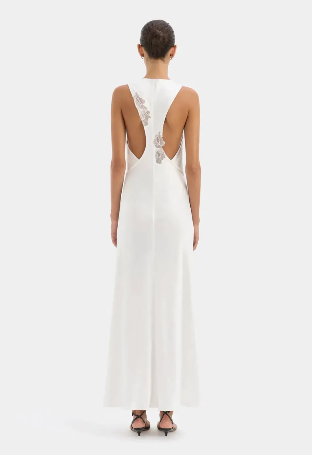 Sir the Label Montparnasse Gown - White - s0 for rent on The Volte - main image