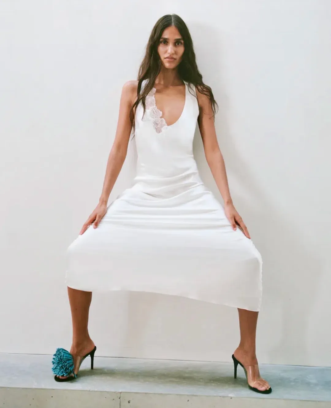 Sir the Label Montparnasse Gown - White - s0 for rent on The Volte - main image