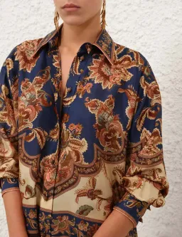 Zimmermann Aster Relaxed Shirt and Pants set - size 0/1 for rent on The Volte - image 3