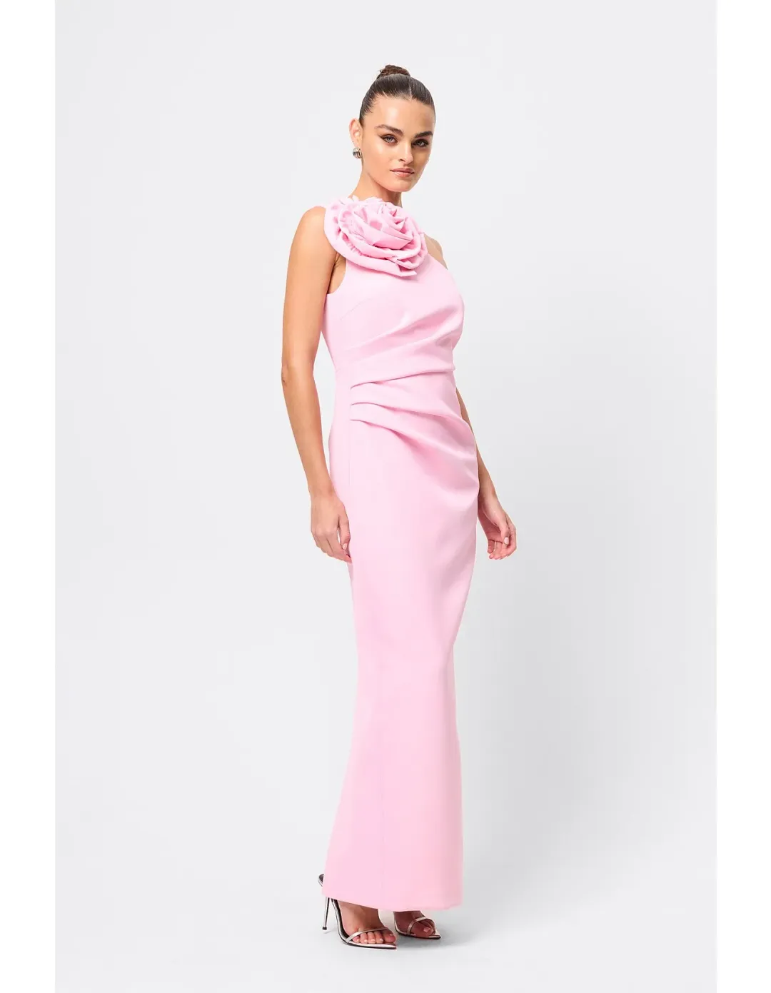Mossman Dreamstate Maxi Dress Pink Size 12 for rent on The Volte - main image