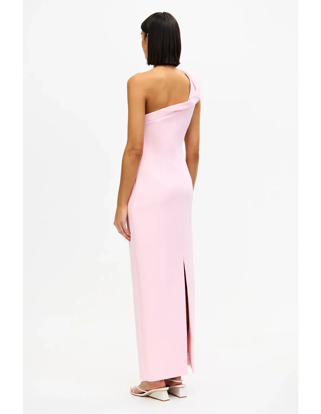 Acler Bracora Maxi Dress Blush Size 12 for rent on The Volte - main image