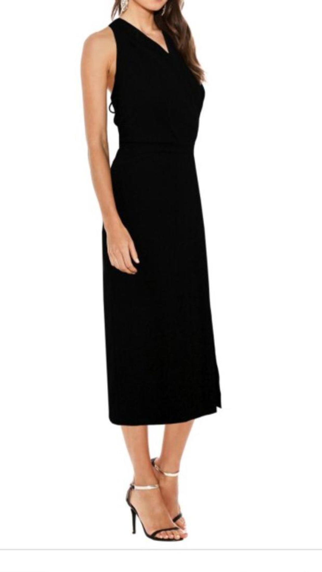 Dion Lee Line II Soft Lace Dress, Black for rent on The Volte - main image
