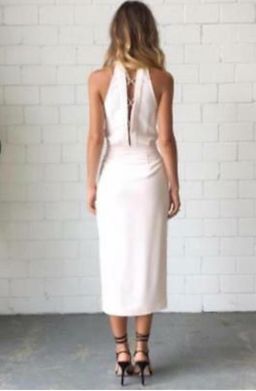 Dion Lee Line II Soft Lace Dress, Black for rent on The Volte - image 2