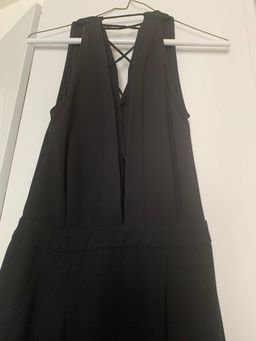 Dion Lee Line II Soft Lace Dress, Black for rent on The Volte - image 8