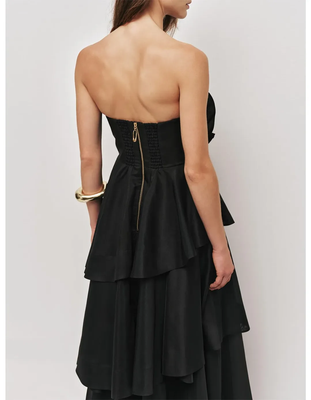 Aje Selestia Gown Black Size 10 for rent on The Volte - main image