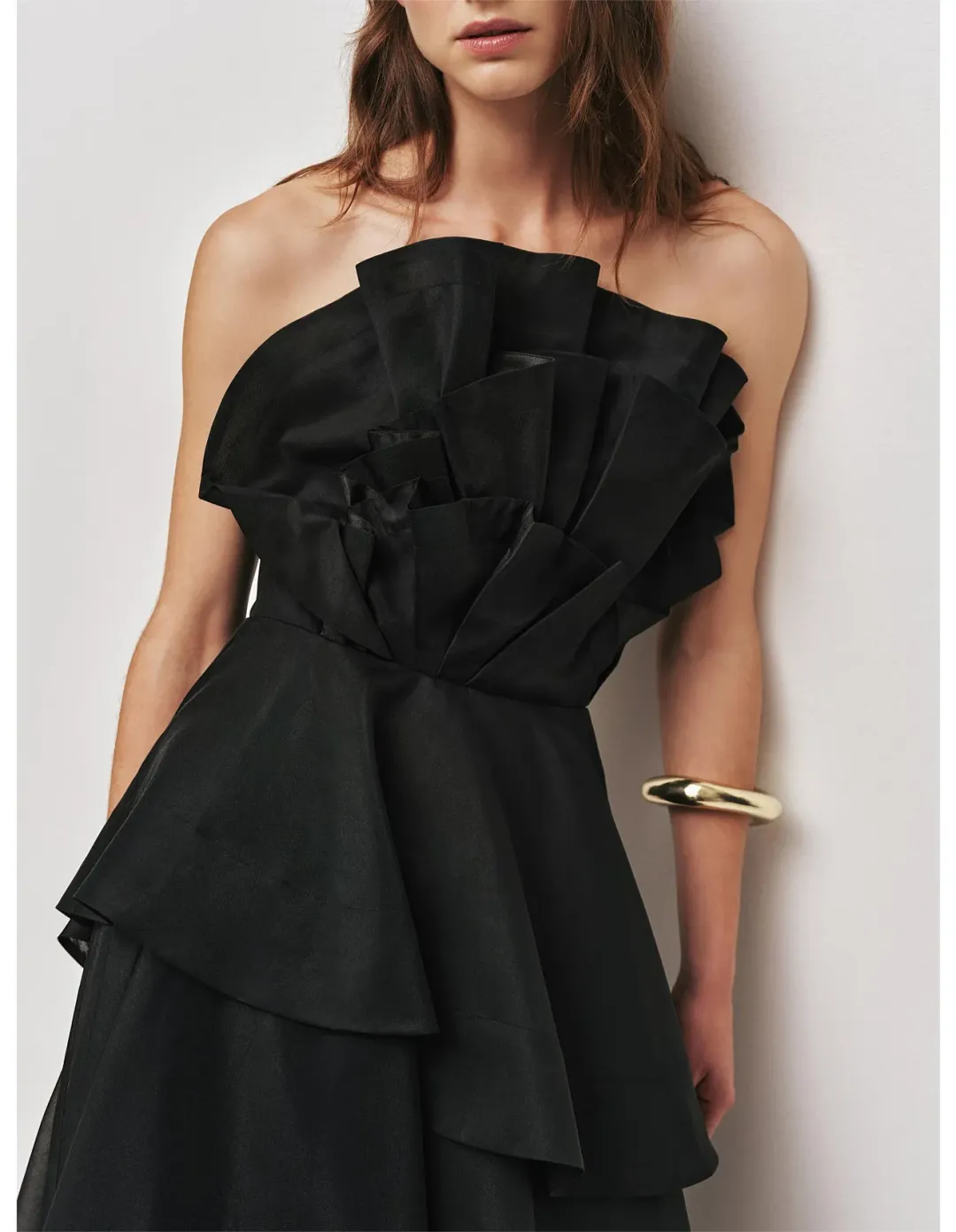 Aje Selestia Gown Black Size 10 for rent on The Volte - main image