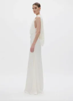 Rachel Gilbert Hallie Gown in White Size 1 / AU 8 for rent on The Volte - image 2