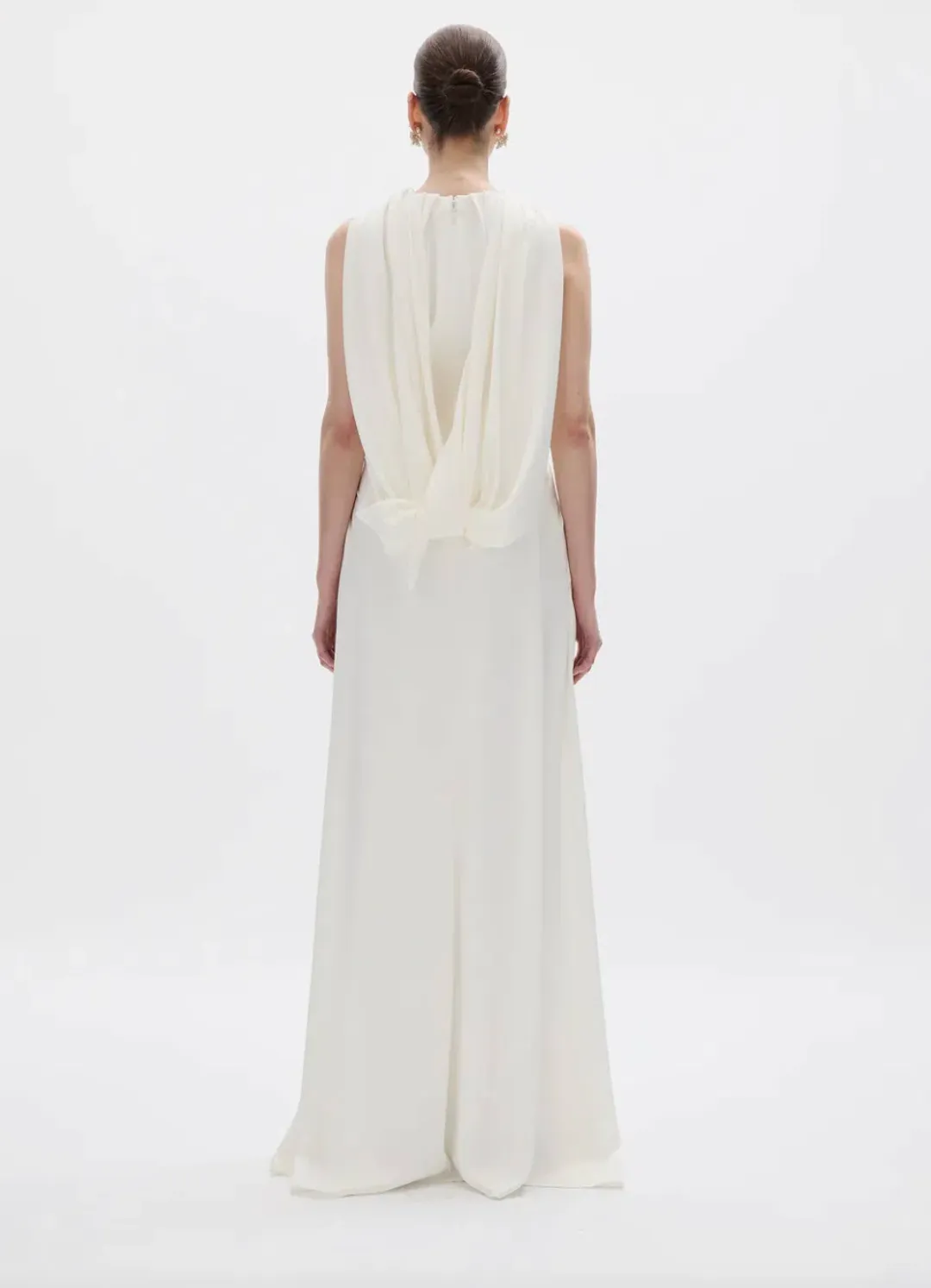 Rachel Gilbert Hallie Gown in White AU 10 for rent on The Volte - main image