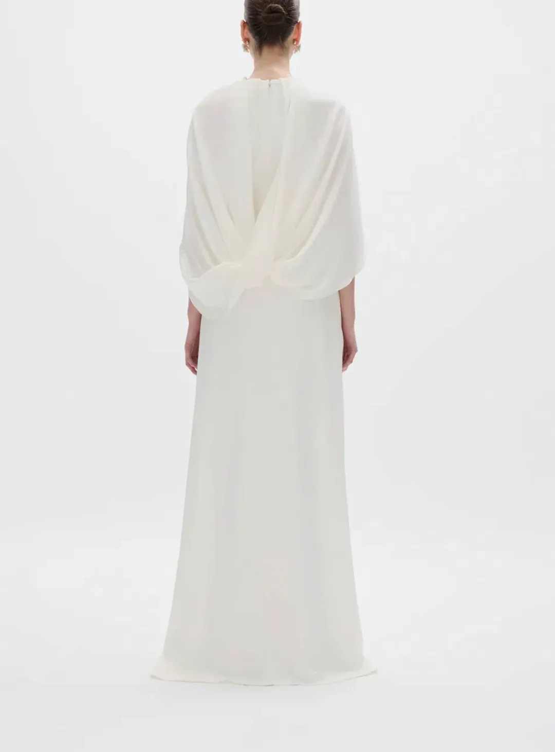 Rachel Gilbert Hallie Gown in White AU 10 for rent on The Volte - main image
