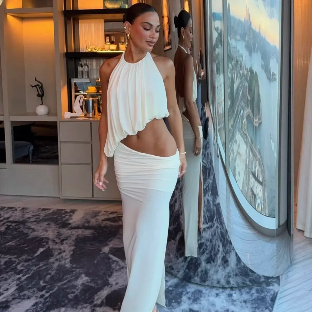 Bec and Bridge Cadence Racer Maxi Dress Size 6 for rent on The Volte - main image