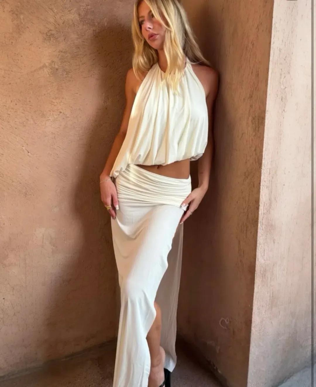 Bec and Bridge Cadence Racer Maxi Dress Size 6 for rent on The Volte - main image