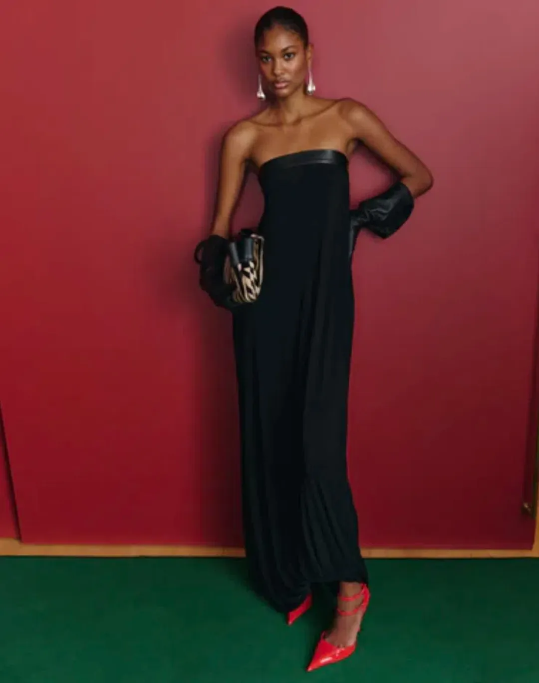 RAT & BOA ANTONIE DRESS BLACK in XXS/XS (Fits AU 6-10) for rent on The Volte - main image