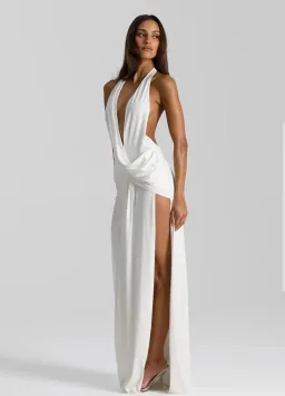 Natalie Rolt | Winona Gown | White | Size 0 for rent on The Volte - image 1