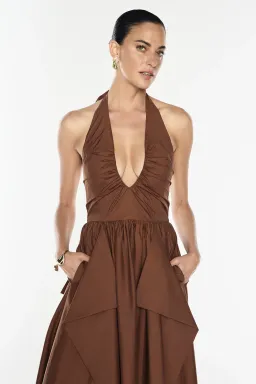 Manning Cartell Provence Halter Dress for rent on The Volte - image 3