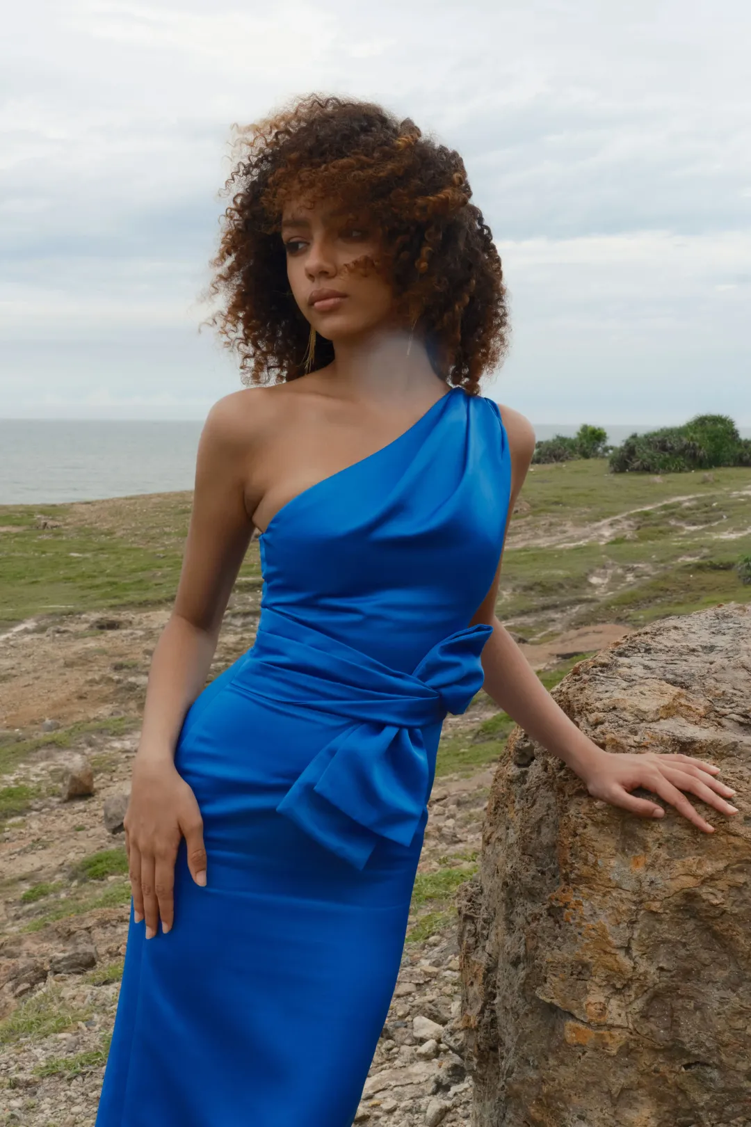 Justin Tong Siren Gown Size 14 for rent on The Volte - main image