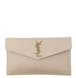 YSL Beige Uptown Pouch for rent on The Volte - image 1