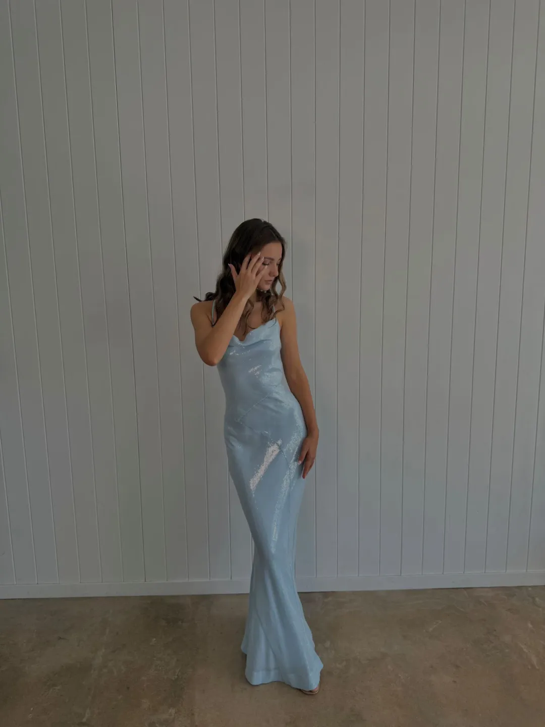 Suboo Luca Sequin Maxi Dress Size Small for rent on The Volte - main image