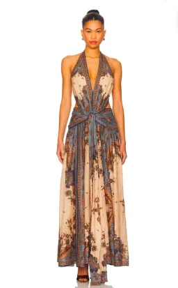 Zimmermann Ascension Plunge Halter Maxi Size 1/10 for rent on The Volte - image 1