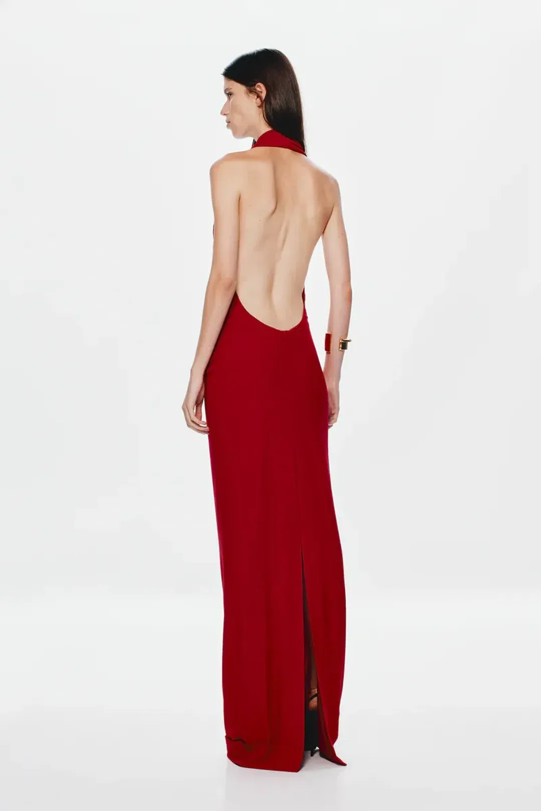 Misha The Vanessa Jersey Dress Cherry Red Size L / 12  for rent on The Volte - main image
