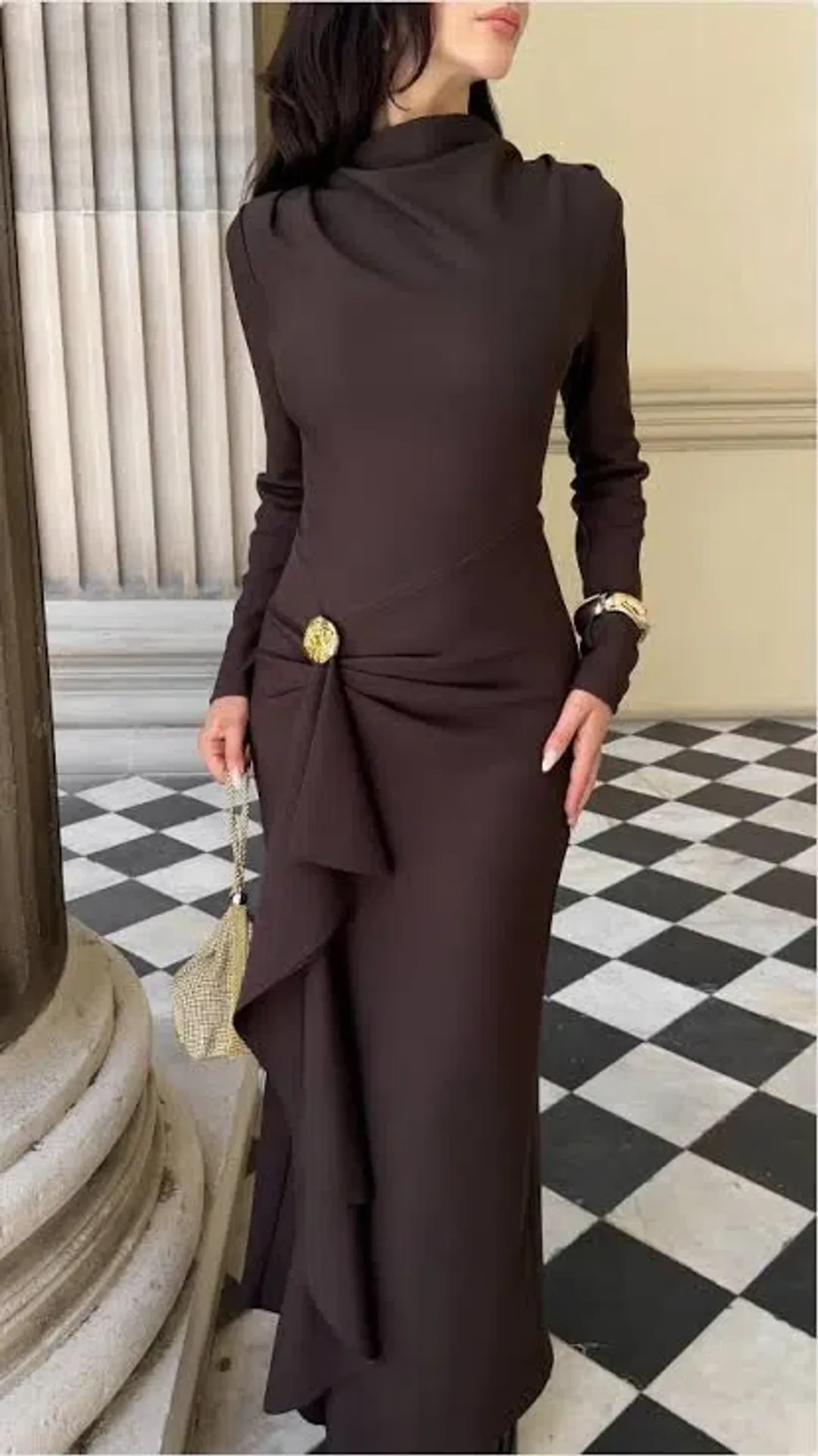 Sheike Alicia Maxi Dress size 18 for rent on The Volte - main image