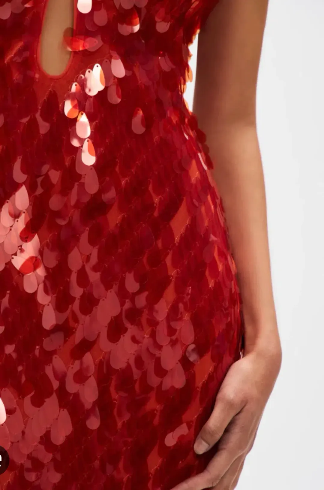 MISHA SAPPHIRE SEQUIN MAXI  for rent on The Volte - main image