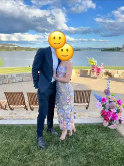 Elliat Helena Strapless Midi Dress in Purple Size S(8) for rent on The Volte - image 3