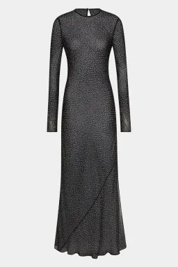 Sir the Label Lisander Long Sleeve Dress Polka Dot Nero Size 1  for rent on The Volte - image 6