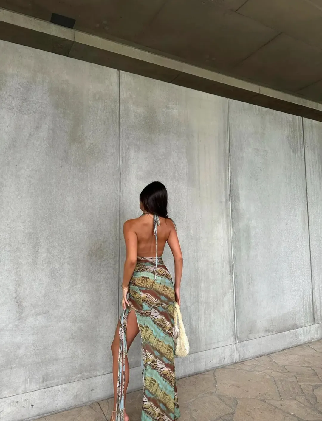 Indah JLO Halter Gown (Atlantis) - Size XS for rent on The Volte - main image