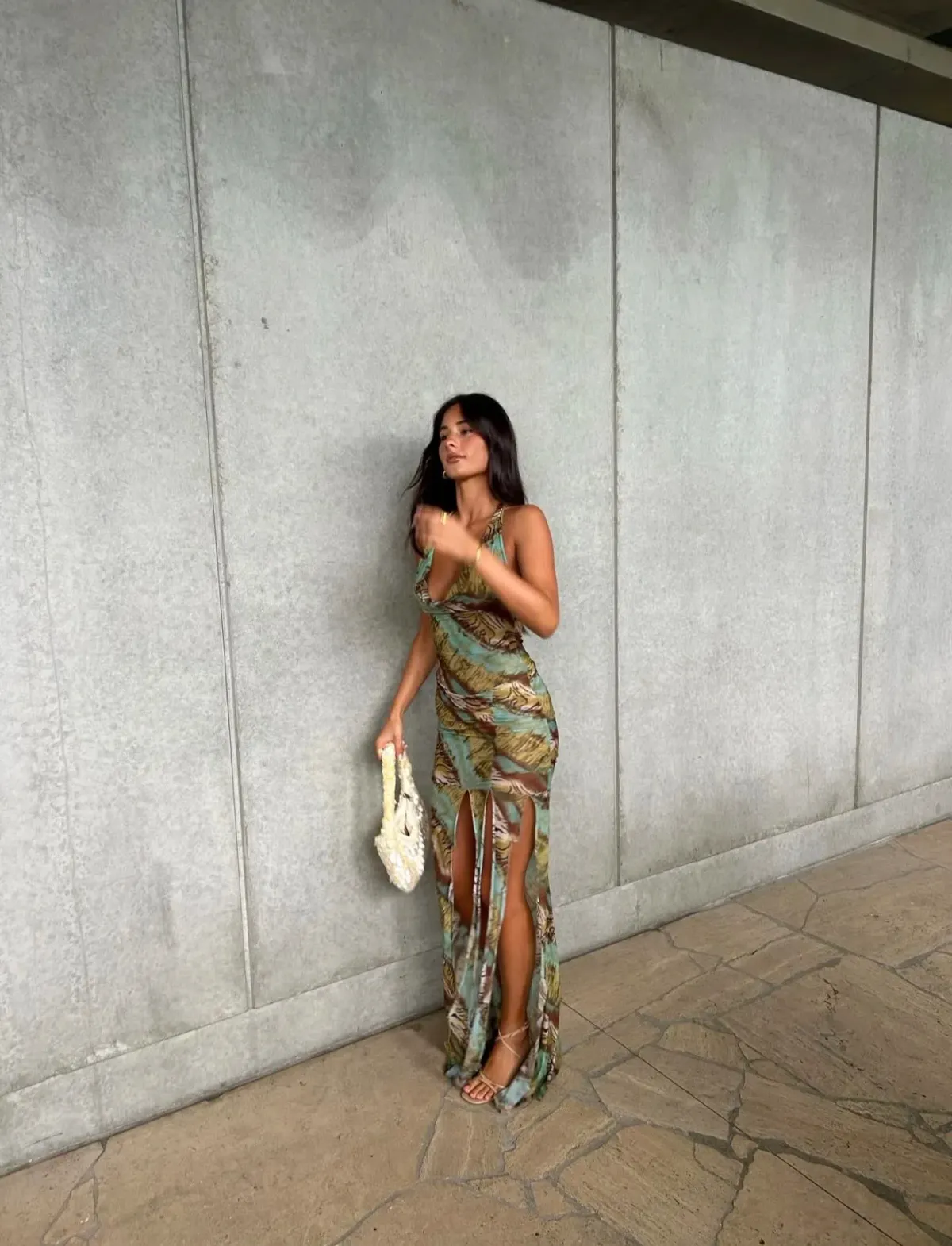 Indah JLO Halter Gown (Atlantis) - Size XS for rent on The Volte - main image