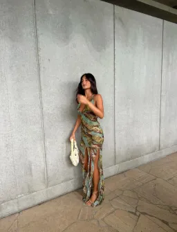 Indah JLO Halter Gown (Atlantis) - Size XS for rent on The Volte - image 1